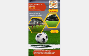 ❄️🏆 ⚽Le Football Club de Morangis - Chilly organise son stage d'Hiver 2024 au FIVE de Morangis ❄️🏆⚽