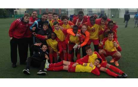 LES U15 EN FINALE DE LA COUPE DE L'ESSONNE