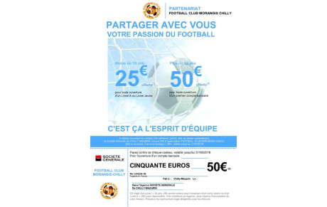 Partenariat Société Générale
